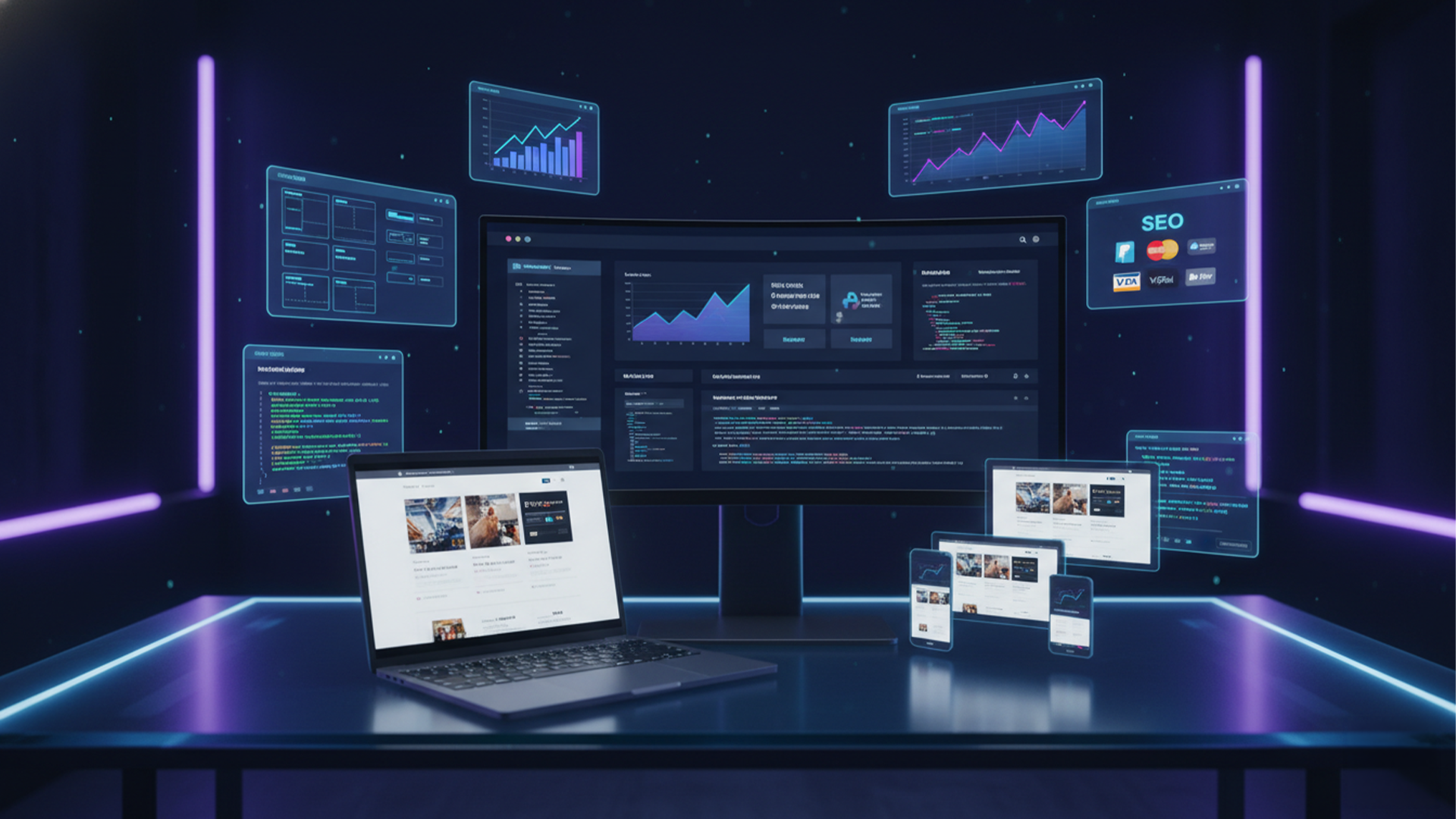 المتاجر الذكية